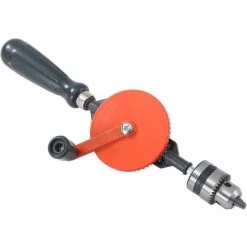 Fei Yu Perceuse à Main, Perceuse Manuelle à Double Pignon De Mandrin De Précision De Capacité De 10mm 3/8" Pour Le Poinçonnage De Carte De Circuit Acrylique En Plastique En Bois 313014 -Perceuse Soldes 2022 54150063 3