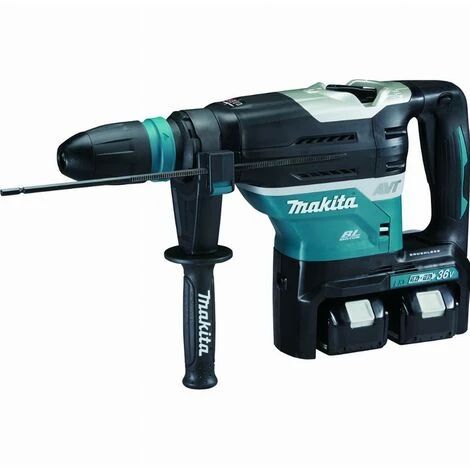 Perforateur SDS-Max 18X2V 40 Mm 8J AFT MAKITA 2 Batt.BL1860 + Chargeur - DHR400G2UN 3 Perforateur SDS-Max 18X2V 40 Mm 8J AFT MAKITA 2 Batt.BL1860 + Chargeur - DHR400G2UN