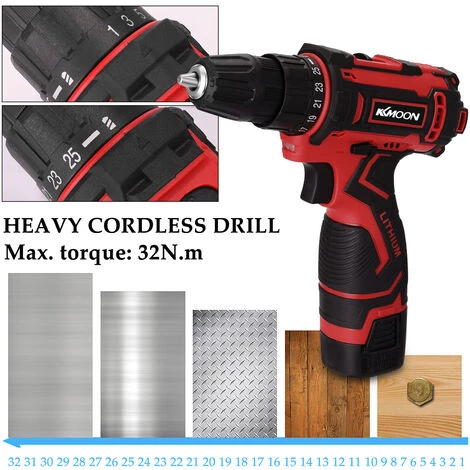 LIFCAUSAL Perceuse électrique Sans Fil Multifonctionnelle 18 V Batterie Au Lithium Haute Puissance Perceuses à Main Rechargeables Sans Fil Moteur De Brosse Maison Bricolage Outils électriques 7 LIFCAUSAL Perceuse électrique Sans Fil Multifonctionnelle 18 V Batterie Au Lithium Haute Puissance Perceuses à Main Rechargeables Sans Fil Moteur De Brosse Maison Bricolage Outils électriques – Image 5