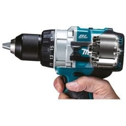 Visseuse-perceuse Makita LXT 18V, 2 Batteries 5Ah, Chargeur Et Coffret MAKPAC - DDF486RTJ -Perceuse Soldes 2022 54426185 3