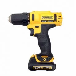 Perceuse Visseuse DEWALT 10.8V + 3 Batteries XR Lithium + Lampe Torche LED à Batterie + Chargeur Rapide -Perceuse Soldes 2022 54690785 2