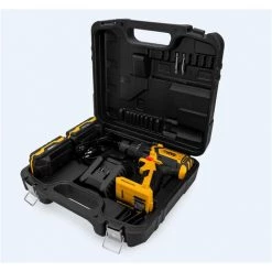 VITO PRO-POWER Perceuse Visseuse 20V + 2 Batteries Lithium 2Ah VITOPower Moteur Brushless + Chargeur + Coffret Accessoires De Vissage 10 VITO PRO-POWER Perceuse Visseuse 20V + 2 Batteries Lithium 2Ah VITOPower Moteur Brushless + Chargeur + Coffret Accessoires De Vissage -Perceuse Soldes 2022 54690794 4