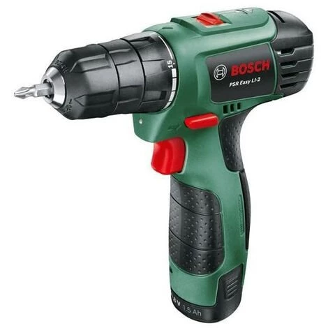 Visseuse Bosch PSR Easy Li-2 10,8V Avec Batterie 1.5 Ah Lithium 2 Vitesses Mallette Bosch 4 Visseuse Bosch PSR Easy Li-2 10,8V Avec Batterie 1.5 Ah Lithium 2 Vitesses Mallette Bosch – Image 2