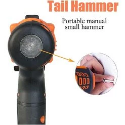 TEETOK Ensemble De Perceuse ¨¦lectrique Portable Sans Fil 21V Avec Batterie Rechargeable Au Lithium-ion 1500mAh 17 +1 R¨¦glage De Couple Contr?le De Vitesse Variable 45N.m, Accessoires 29PCS, ¨¦tui De Transport -Perceuse Soldes 2022 54726887 5