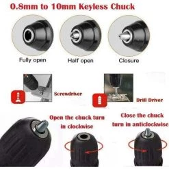 TEETOK Perceuse Visseuse Sans Fil 21V, Visseuse Sans Fil Avce 1 X 1500 MA Batterie Au Lithium, 42N.m, Perceuse Visseuse ¨¤ 2 Vitesses Avce 12 Pcs Accessoires -Perceuse Soldes 2022 54726917 3