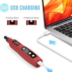 REGALI Mini Perceuse Outil Rotatif Multifonctionnel 5 Vitesses 3000-15000rpm LED Mini Perceuse Sans Fil USB Rechargeable Pour DIY, Polissage, Coupe -Perceuse Soldes 2022 54854463 5