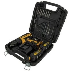 Perceuse Sans Fil 18V 2 Batteries Lithium 2Ah VITO + Chargeur + Coffret De Vissage 32 Pièces 9 Perceuse Sans Fil 18V 2 Batteries Lithium 2Ah VITO + Chargeur + Coffret De Vissage 32 Pièces -Perceuse Soldes 2022 54901789 3