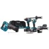 Ensemble De 4 Machines 40 V Max Li-Ion 4 Ah XGT (DF001G + GA005G + TD001G + JR001G) MAKITA - DK0126G401--