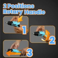 YOOUYIDA Tournevis électrique Sans Fil 4v 1.5ah Avec Bande Magnétique -Perceuse Soldes 2022 55028791 3