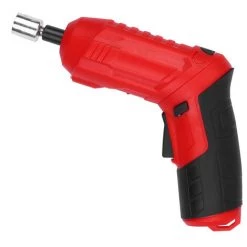 SUPERSELLER Tournevis Sans Fil 47pcs 3.5Nm Jeu De Tournevis électriques 3.6V 1800mAh Clé à Cliquet Rechargeable USB LED Avant Réglable 2 Positions Avec Boîte De Transport - Rouge - Rouge -Perceuse Soldes 2022 55029284 3