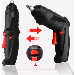 Cisea Pistolet à Vis Sans Fil électrique Rechargeable Li-Ion 3,6 V Avec Indicateur De Batterie Pour La Maison, Les Débutants Et Les Expérimentés (moyen) -Perceuse Soldes 2022 55163794 2