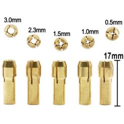 Petit Collet De Foret électrique, Petite Perceuse électrique Bit Collet Drill Chuck Set Avec Clé Fontainebleau 7Pcs -Perceuse Soldes 2022 55255447 3