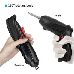 ALMI Tournevis éLectrique 47 En 1, Ensemble D'Embouts De Tournevis Sans Fil Suewidfay Rechargeables, 3,6 V Li-Ion 3,5 N·M Couple Max. Perceuse Rotative éLectrique Pour Projet De Bricolage 10 ALMI Tournevis éLectrique 47 En 1, Ensemble D'Embouts De Tournevis Sans Fil Suewidfay Rechargeables, 3,6 V Li-Ion 3,5 N·M Couple Max. Perceuse Rotative éLectrique Pour Projet De Bricolage -Perceuse Soldes 2022 55272224 4