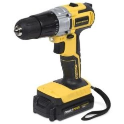 POWER PLUS Perceuse/Visseuse 18 Volts Li-Ion 3 Batteries 1500 MAh 79 Accessoires 8 POWER PLUS Perceuse/Visseuse 18 Volts Li-Ion 3 Batteries 1500 MAh 79 Accessoires -Perceuse Soldes 2022 5532272 2