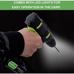 OUYIFAN Perceuse électrique Sans Fil 2 Vitesses 1.5Ah Batterie Au Lithium Jeu De Tournevis Rechargeable 21V Tournevis Pour Outil électrique -Perceuse Soldes 2022 55343167 5