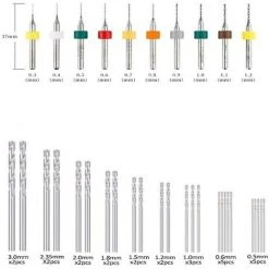 YOOUYIDA Mini Perceuse à Main 37 Pièces Pour L'artisanat, Precision Twist Drill Bits Pin Vise 9 YOOUYIDA Mini Perceuse à Main 37 Pièces Pour L'artisanat, Precision Twist Drill Bits Pin Vise -Perceuse Soldes 2022 55387414 3