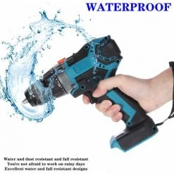 JMAX Perceuse-visseuse Sans Fil 18V Sans Batterie Ni Chargeur -Perceuse Soldes 2022 55412692 2