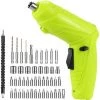 ALMI Tournevis électrique 47 En 1, Sans Fil, Rechargeable, 3,6 V Li-ion 3,5 N · Torque Max électrique Rotatif Tournevis Pour Travaux De Bricolage à La Maison, Vert -Perceuse Soldes 2022 55505465 1