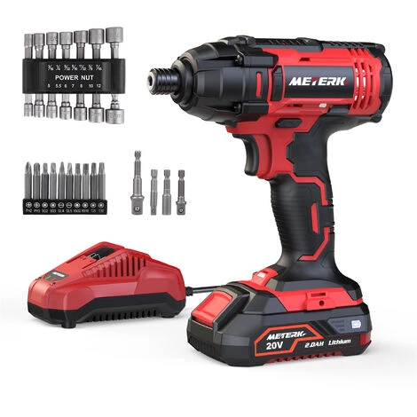 METERK LCW777-1A Tournevis à Chocs + Ensemble D'accessoires Jauge Euro 3 METERK LCW777-1A Tournevis à Chocs + Ensemble D'accessoires Jauge Euro