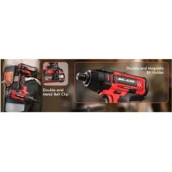 METERK LCW777-1A Tournevis à Chocs + Ensemble D'accessoires Jauge Euro 10 METERK LCW777-1A Tournevis à Chocs + Ensemble D'accessoires Jauge Euro -Perceuse Soldes 2022 55554183 4