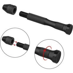 ZHUOXUAN 37 Pièces Mini Perceuse Modelisme à Main, Précision Pin Vise En Aluminium, Mini-forets PCB De 0,3-1,2 Mm Foret Fraise Twist 0,5-3,0mm, Outils De Forage à Main Pour DIY Sculpture Bois 10 ZHUOXUAN 37 Pièces Mini Perceuse Modelisme à Main, Précision Pin Vise En Aluminium, Mini-forets PCB De 0,3-1,2 Mm Foret Fraise Twist 0,5-3,0mm, Outils De Forage à Main Pour DIY Sculpture Bois -Perceuse Soldes 2022 55627156 4