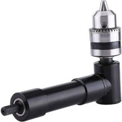 BEARSU Adaptateur De Mandrin à Angle Droit Auto-Serrant Pour Perceuse électrique 8 Mm -Perceuse Soldes 2022 55870969 5