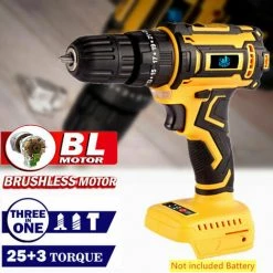 ONEVAN Kit Visseuse Sans Fil 18V Perceuse-visseuse Sans Fil LED Sans Fil