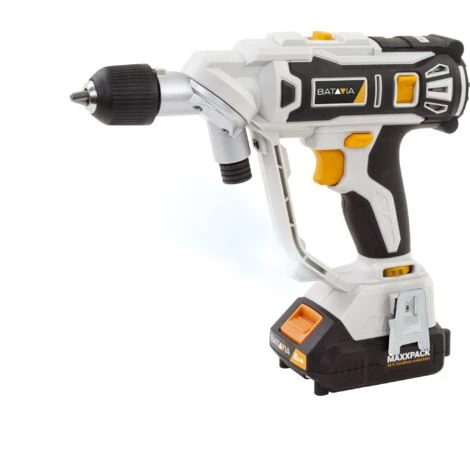 BATAVIA Batterie Perceuse & Visseuse TWIN DRILL 18V MAXXPACK | Batterie 4.0Ah Et Chargeur 4.0Ah Inclus 4 BATAVIA Batterie Perceuse & Visseuse TWIN DRILL 18V MAXXPACK | Batterie 4.0Ah Et Chargeur 4.0Ah Inclus – Image 2