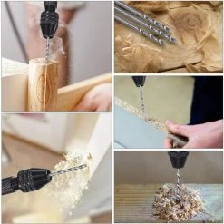 PERLE RARE 26 PCS Perceuse à Main Mini Perceuse à Main De Precision Aluminum Mandrin Sans Clé +25 Foret Fraise Twist 0.5-3.0mm -Perceuse Soldes 2022 56743205 5