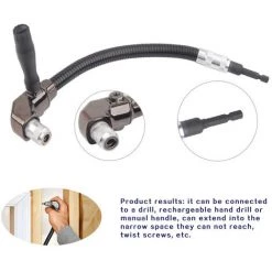 IRISFR Renvoi D'angle Flexible, Noir, 315 Mm,Tournevis électrique Tige D'extension Spéciale Outil Multifonction Tige D'extension D'arbre Flexible, Une Pièce,Lilaris 10 IRISFR Renvoi D'angle Flexible, Noir, 315 Mm,Tournevis électrique Tige D'extension Spéciale Outil Multifonction Tige D'extension D'arbre Flexible, Une Pièce,Lilaris -Perceuse Soldes 2022 56839081 4