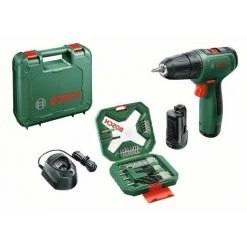 Bosch Perceuse Sans Fil à Deux Vitesses EasyDrill 1200, 2x12V/1.5Ah - 06039D3008