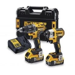 DEWALT Kit 2 Outils 18 V Perceuse Visseuse Et Visseuse à Choc DCK 268 P2T