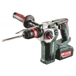 METABO® Marteau Perforateur Burineur KHA 18 LTX BL 24 Quick 2 X 40 Ah Coffret