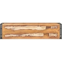 NOVA Bois Massif Et Meubles De Télévision En Fer De Style élégant Divers Modèles Meuble TV 120x30x40 Cm Bois De Récupération Massif Des Modèles : Bois De Récupération -Perceuse Soldes 2022 57222470 3