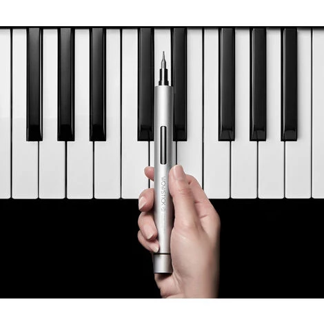 FONTAINEBLEAU Mini Tournevis électrique, Mini Pen Design Kit De Tournevis électrique Et Manuel à Deux Modes Alimenté Par Batterie 3N.m,une Pièce,Fonepro 4 FONTAINEBLEAU Mini Tournevis électrique, Mini Pen Design Kit De Tournevis électrique Et Manuel à Deux Modes Alimenté Par Batterie 3N.m,une Pièce,Fonepro – Image 2