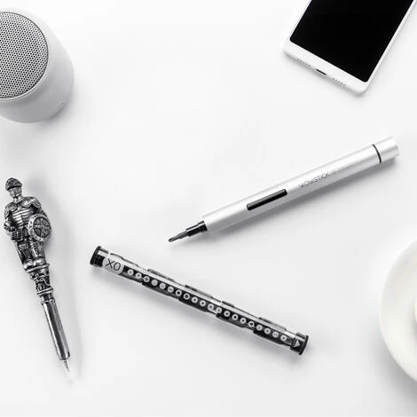 FONTAINEBLEAU Mini Tournevis électrique, Mini Pen Design Kit De Tournevis électrique Et Manuel à Deux Modes Alimenté Par Batterie 3N.m,une Pièce,Fonepro 5 FONTAINEBLEAU Mini Tournevis électrique, Mini Pen Design Kit De Tournevis électrique Et Manuel à Deux Modes Alimenté Par Batterie 3N.m,une Pièce,Fonepro – Image 3