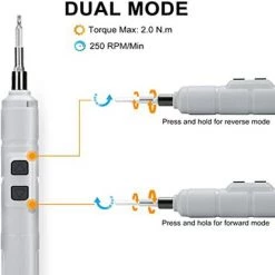 Cisea Tournevis électrique Sans Fil 3.6v, Mini Outil électrique, Rechargeable, Multifonction, Manuel Et Automatique, 88 Pcs -Perceuse Soldes 2022 57625874 4