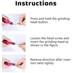 Cisea Mini Perceuse électrique, Broyeur électrique, Stylo électrique Rechargeable USB, Mini Perceuse électrique, Outils De Meulage -Perceuse Soldes 2022 57627880 5