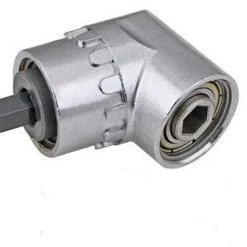 CHANCEY 1 Pièce électrique Perceuse Sans Fil Embout Visseuse 105 Degrés 1/4 Pouce Fort Magnétique Perceuse Mandrin Hexagone Rod，SEMAket,argent -Perceuse Soldes 2022 57746810 3