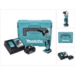 Makita DDA 351 RG1J Perceuse D'angle Sans Fil 18 V 13,5 Nm + 1x Batterie 6,0 Ah + Chargeur + Coffret Makpac