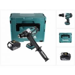 Makita DDF 458 G1J Perceuse-visseuse Sans Fil 18 V 91 Nm + 1x Batterie 6,0 Ah + Coffret Makpac - Sans Chargeur 11 Makita DDF 458 G1J Perceuse-visseuse Sans Fil 18 V 91 Nm + 1x Batterie 6,0 Ah + Coffret Makpac - Sans Chargeur -Perceuse Soldes 2022 57774509 5