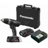 PANASONIC Perceuse De Batterie 18V, Incl. 2x Piles 3.0AH Et Chargeur Dans La Valise -Perceuse Soldes 2022 57886162 1
