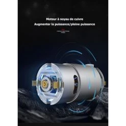 Cisea Perceuse Visseuse Sans Fil 36 V, Perceuse à Percussion Sans Fil, 1 Batterie Au Lithium 1500 MAh, Perceuse électrique 55 N.m Max, Fonctions 3 En 1 (perceuse à Percussion, Foret, Tournevis) 11 Cisea Perceuse Visseuse Sans Fil 36 V, Perceuse à Percussion Sans Fil, 1 Batterie Au Lithium 1500 MAh, Perceuse électrique 55 N.m Max, Fonctions 3 En 1 (perceuse à Percussion, Foret, Tournevis) -Perceuse Soldes 2022 57963232 5