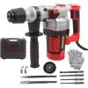 Cisea Perceuse Percussion Marteau Perforateur Perforateur Burineur (2200W,12J,Fréquence De Frappe:900bpm,Diamètre Maximal Du Sondage: 26mm,livrée Avec Accessoires Et Coffret De Rangement) -Perceuse Soldes 2022 58082506 1