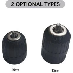 TANCYCO Adaptateur De Conversion De Mandrin De Perceuse Sans Clé 0.8-10mm Accessoires D'outils électriques Adaptateur De Perceuse à Changement Rapide Convertisseur Perceuses à Percussion Mèches -Perceuse Soldes 2022 58114926 3