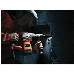 Burineur AEG SDS Max 1100W 7.5 Joules MH5G - Noir Et Orange -Perceuse Soldes 2022 5811557 4