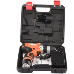 GRID COOL 12V Perceuse Visseuse Sans Fil, Visseuse à Choc 1 Batteries Li-ion 1500mAh, Chargeur Rapide, Professionnel Pour Bricolage 9 GRID COOL 12V Perceuse Visseuse Sans Fil, Visseuse à Choc 1 Batteries Li-ion 1500mAh, Chargeur Rapide, Professionnel Pour Bricolage -Perceuse Soldes 2022 58347170 3