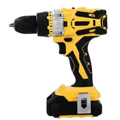 GRID COOL Perceuse Portative Sans Fil Perceuse à Percussion à Main Ensemble D'outils De Matériel De Batterie Au Lithium Rechargeable