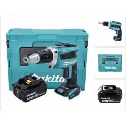 Makita DFS 452 T1J Visseuse à Cloison Sèche Sans Fil 18 V Sans Balais + 1x Batterie 5,0 Ah + Makpac - Sans Chargeur 9 Makita DFS 452 T1J Visseuse à Cloison Sèche Sans Fil 18 V Sans Balais + 1x Batterie 5,0 Ah + Makpac - Sans Chargeur -Perceuse Soldes 2022 58388845 3