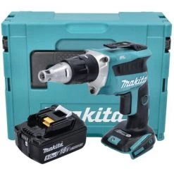 Makita DFS 452 T1J Visseuse à Cloison Sèche Sans Fil 18 V Sans Balais + 1x Batterie 5,0 Ah + Makpac - Sans Chargeur 10 Makita DFS 452 T1J Visseuse à Cloison Sèche Sans Fil 18 V Sans Balais + 1x Batterie 5,0 Ah + Makpac - Sans Chargeur -Perceuse Soldes 2022 58388845 4
